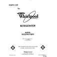WHIRLPOOL ED25DWXTF03 Catálogo de piezas