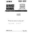 AIWA NSX800 Manual de Servicio