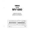 YAMAHA MV1000 Manual de Usuario