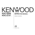 KENWOOD KDC-Z737 Manual de Usuario