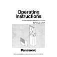 PANASONIC ER203 Manual de Usuario