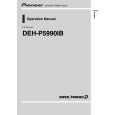 PIONEER DEH-P5990IB/XN/ID Manual de Usuario