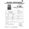 SHARP EL-338EC Manual de Servicio