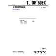 SONY TLDR150EX Manual de Servicio