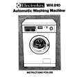 ELECTROLUX WH810 Manual de Usuario