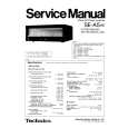 TECHNICS SEA5/K Manual de Servicio
