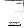ARTHUR MARTIN ELECTROLUX TV3500X1 Manual de Usuario
