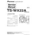 PIONEER TS-WX22A/XCN1/EW7 Manual de Servicio