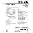 SONY DHC-MD7 Manual de Servicio