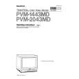 SONY PVM2043MD Manual de Usuario