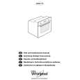 WHIRLPOOL AKZM 779/IX Manual de Usuario