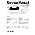 TECHNICS SLCH515 Manual de Servicio