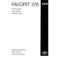 AEG FAV376W Manual de Usuario