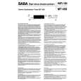 SABA MT 450 Manual de Servicio