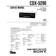 SONY CDX-5290 Manual de Servicio