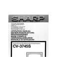 SHARP CV3745S Manual de Usuario
