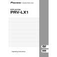 PIONEER PRV-LX1/KU/CA Manual de Usuario