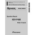 PIONEER KEH-P490/XN/UC Manual de Usuario