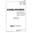 NIKON COOLPIX800 Catálogo de piezas