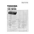 TOSHIBA SB-M36 Manual de Servicio