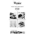 WHIRLPOOL VT 264 SL Manual de Usuario