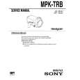 SONY MPK-TRB Manual de Servicio