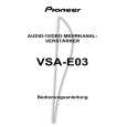 PIONEER VSA-E03/HYXJI/GR Manual de Usuario
