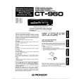 PIONEER CT-960 Manual de Usuario