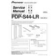 PIONEER PDP-S44-LR/XZC/WL5 Manual de Servicio