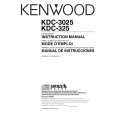 KENWOOD KDC3025 Manual de Usuario