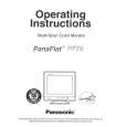 PANASONIC PF70 Manual de Usuario