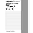PIONEER VSX-41 Manual de Usuario