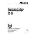 MIELE KM181 Manual de Usuario