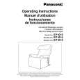 PANASONIC EP1015 Manual de Usuario
