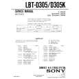 SONY LBTD305K Manual de Servicio