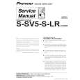 PIONEER S-SV5-S-LR/XCN/WL Manual de Servicio