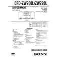 SONY CFDZW220L Manual de Servicio