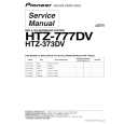PIONEER HTZ-777DV/WLXJ Manual de Servicio