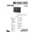 SONY WMEX510 Manual de Servicio