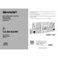 SHARP CDBK3020W Manual de Usuario