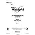 WHIRLPOOL RH4736XWN0 Catálogo de piezas