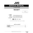 JVC KD-G417 for EE Manual de Servicio