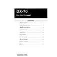 ALINCO DX-70 Manual de Servicio