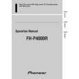 PIONEER FH-P4000R/XN/EW Manual de Usuario