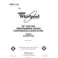 WHIRLPOOL RF3300XVW3 Catálogo de piezas