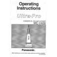 PANASONIC MCV400 Manual de Usuario