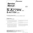 PIONEER S-A770V/XJI/E Manual de Servicio