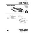 SONY ECMV3000 Manual de Servicio SONY ECMV3000 Manual de Servicio