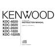 KENWOOD KDC-1020 Manual de Usuario
