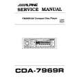 ALPINE CDA7969R Manual de Servicio